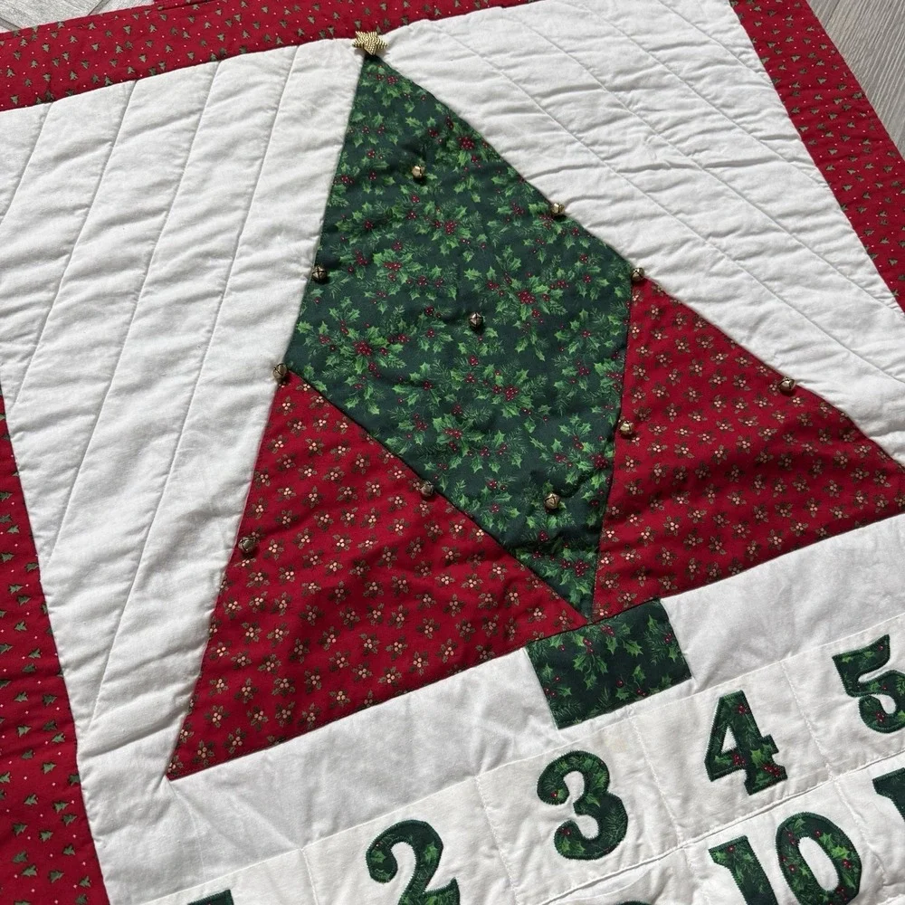 Handmade quilted christmas